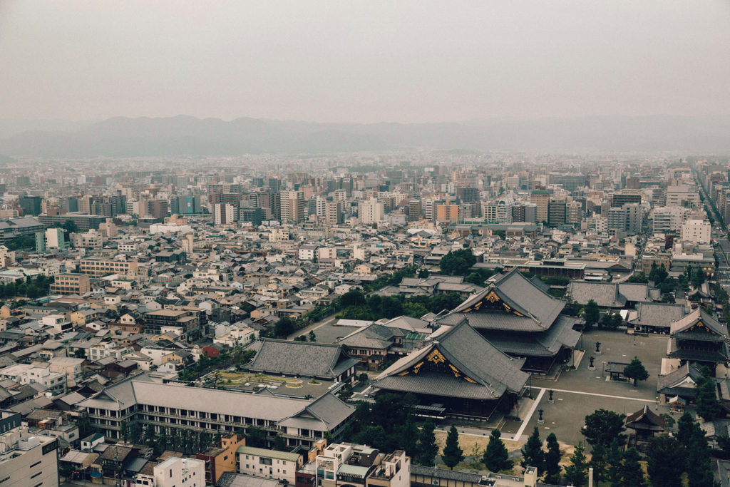 Kyoto from above