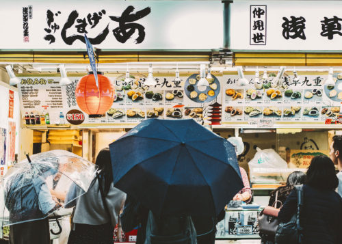 Nakamise Food