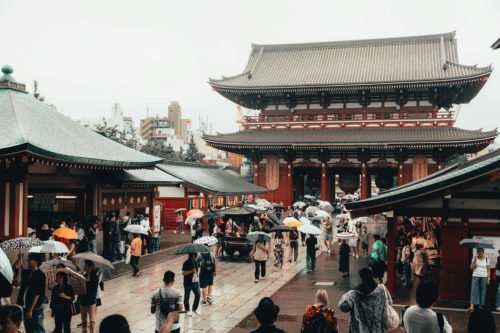 Senso Ji umbrellas