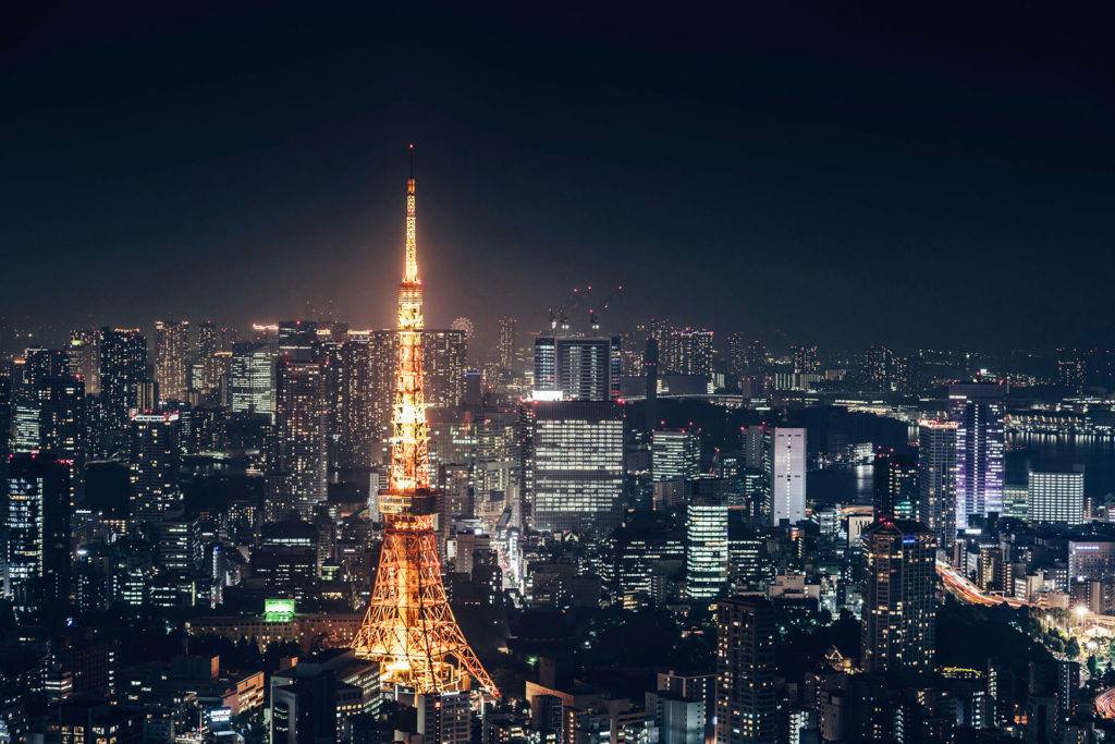 Tokyo Tower at Night