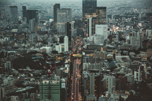 Tokyo from above