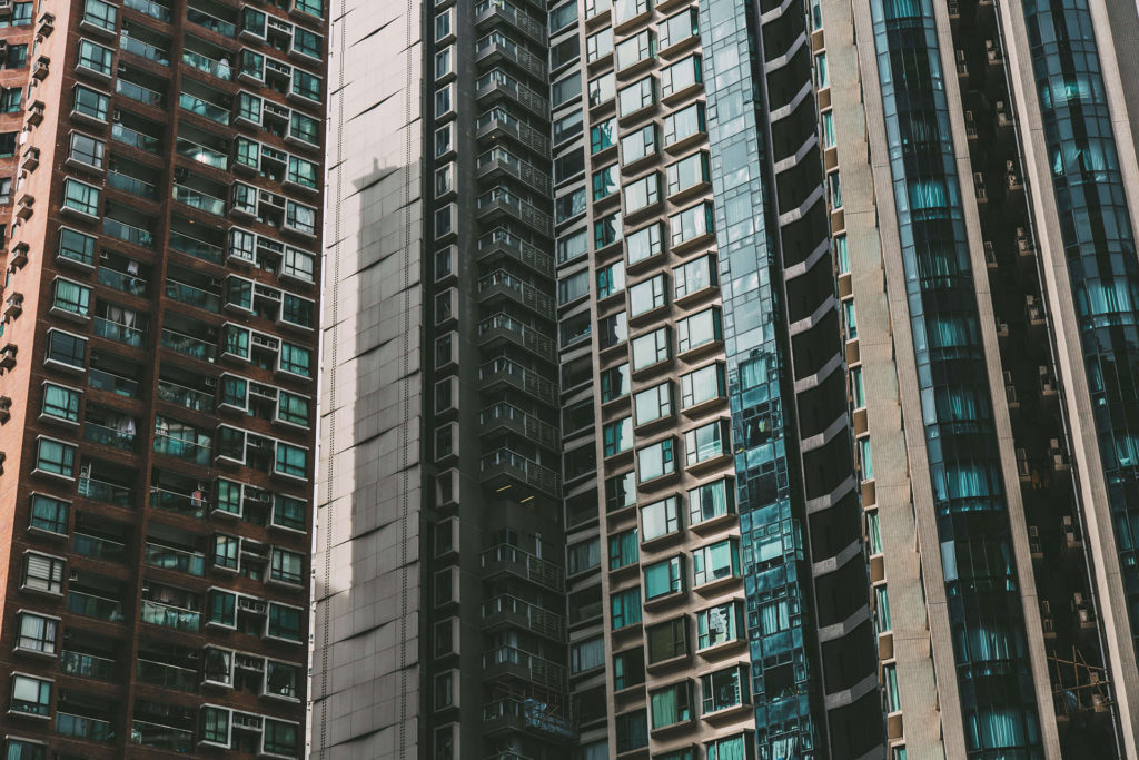 Hong Kong Building windows