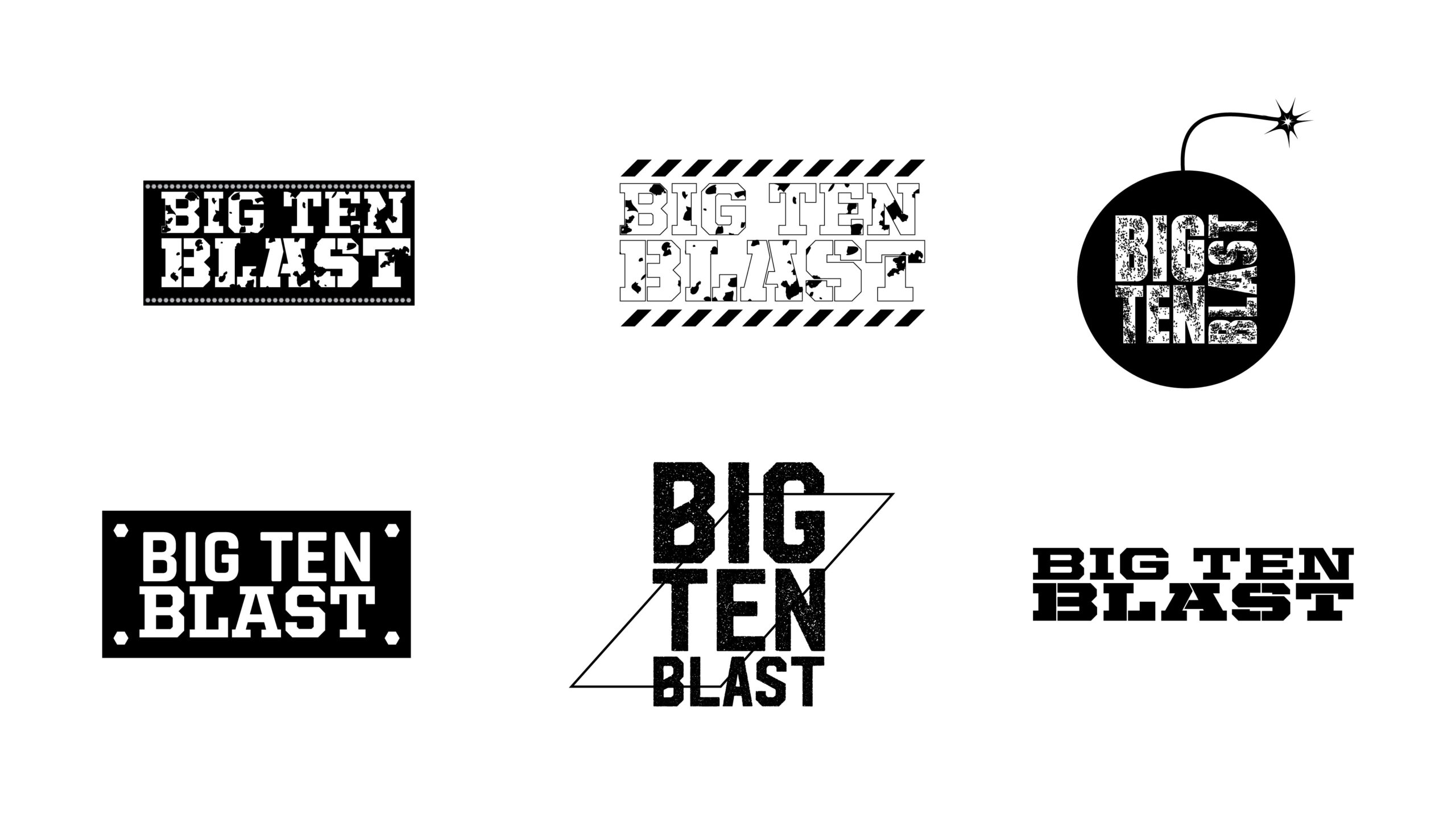 BTN - Logo - Initial Ideas - Big Ten Blast